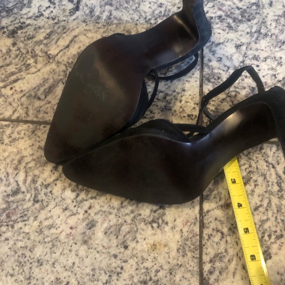 3 pairs black Sam and Libby shoes. 2 sling backs 1 with ankle straps - Picture 5 of 7